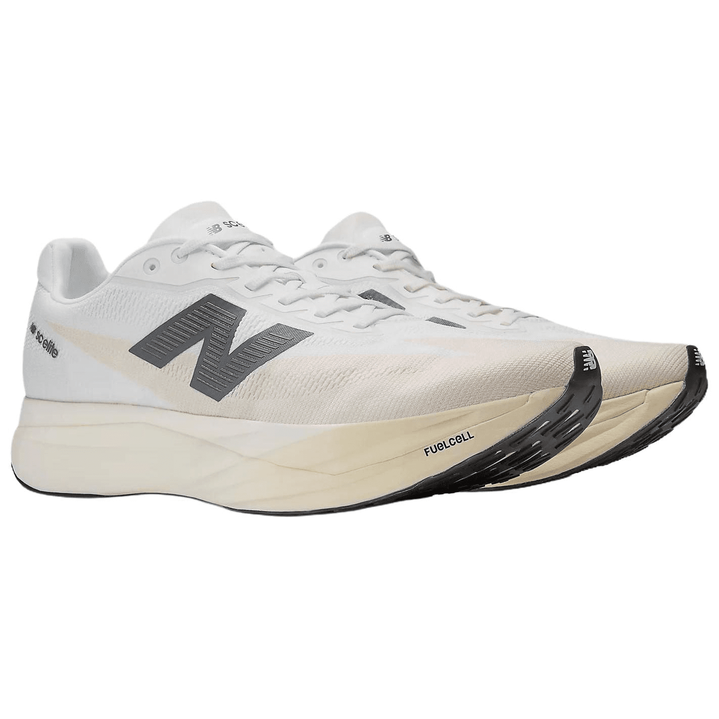 Кроссовки для бега New Balance FuelCell SuperComp Elite v5 Беговые кроссовки Мужские Белые - изображение 3