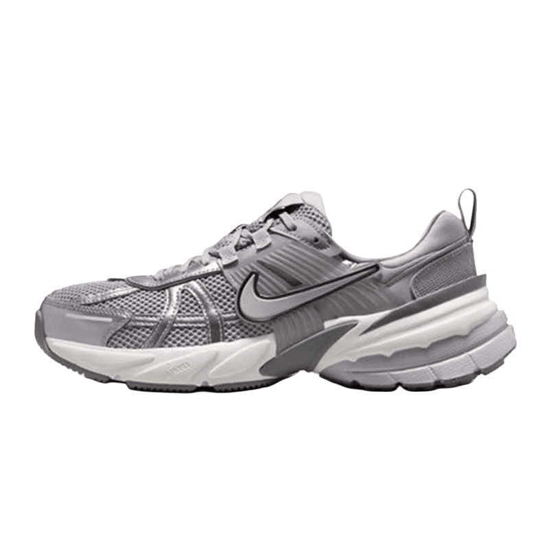 Кроссовки для бега NIKE V2K Run Дышащий Low Топ Повседневные кроссовки для бега Женские Серый - изображение 1