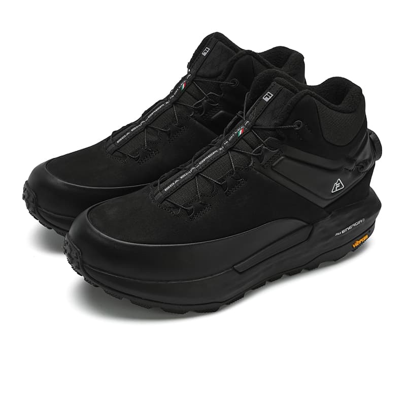Кроссовки для бега FILA BOA EXPLORER 2 Износостойкие высокие беговые кроссовки для женщин черные - изображение 2