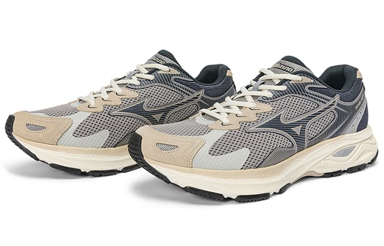 Кроссовки для бега Mizuno Racer S Grey - изображение 4