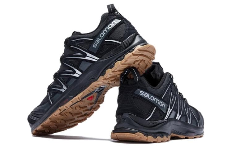 Кроссовки для бега Salomon Xa Pro 3D Suede Black Brown - изображение 4