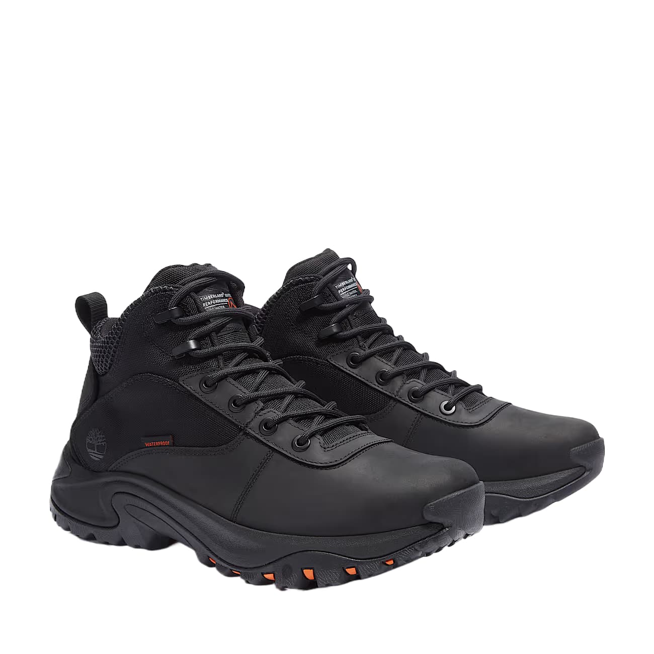Ботинки уличные Timberland Maddsen Кожа Короткий Аутдор Мужской Черный - изображение 3