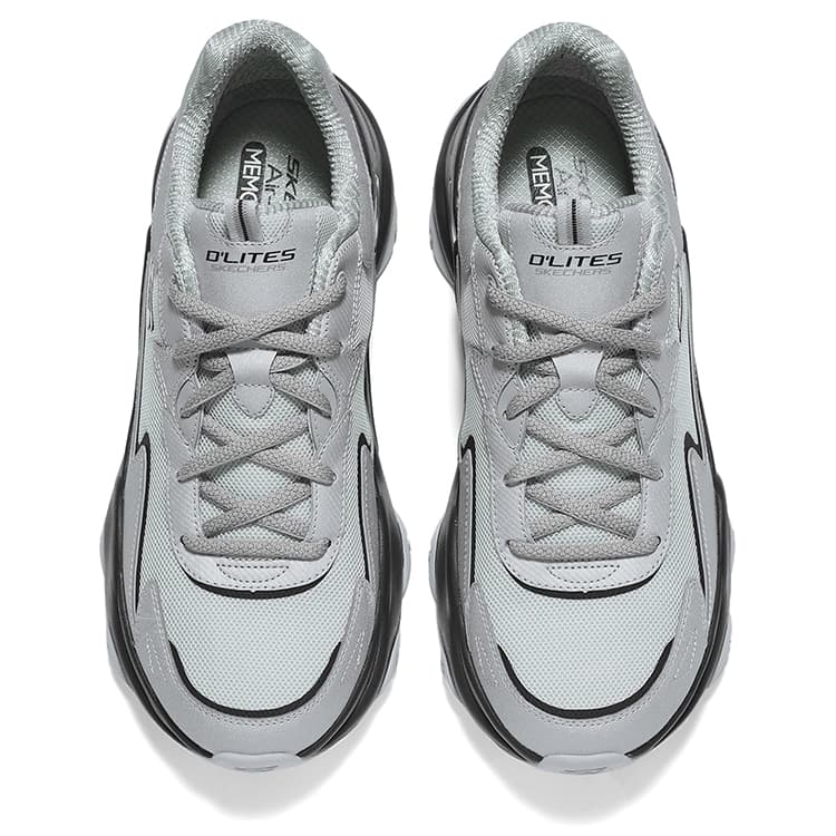Кроссовки Skechers D'LITES 5,0 Амортизация Противоскользящие Устойчивые к истиранию Поддержка Баланс Легкий Увеличение Высоты - изображение 3