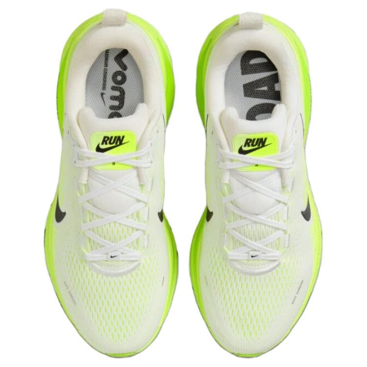 Кроссовки для бега Nike Vomero 18 Дышащий Low Топ Спринт Беговые кроссовки Women's White Зелёный - изображение 4