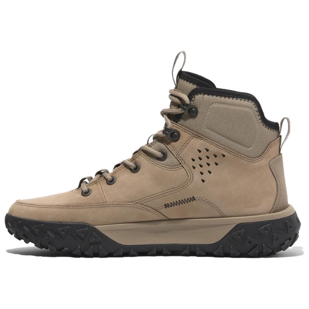 Кроссовки Timberland Greenstride Motion 6 Противоскользящая Устойчивая к истиранию Высокий Верх Уличная Обувь Мужская Бежевая - изображение 2
