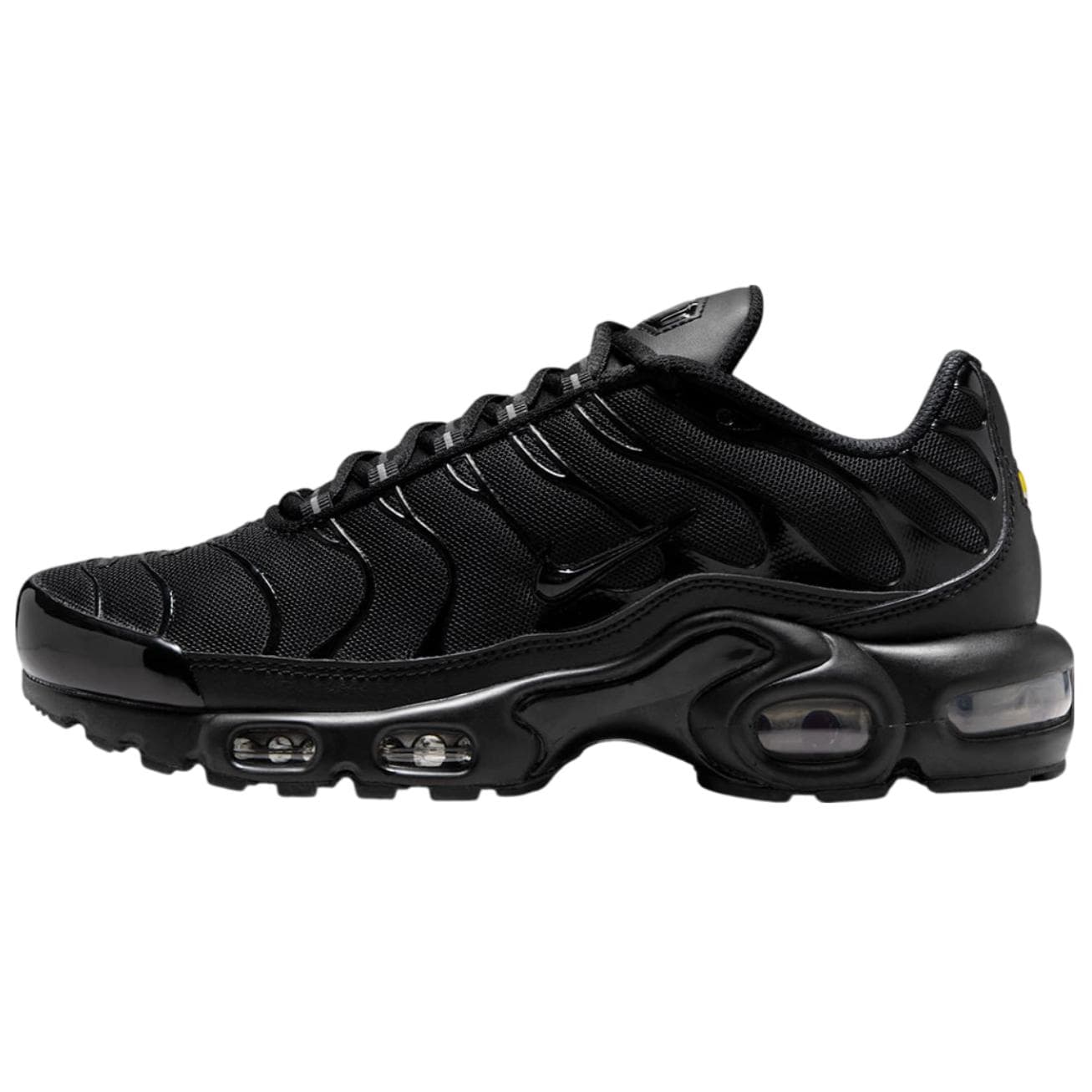 Кроссовки для бега Nike Air Max Plus Дышащие Низкие Повседневные Беговые Кроссовки Женские Черные - изображение 1