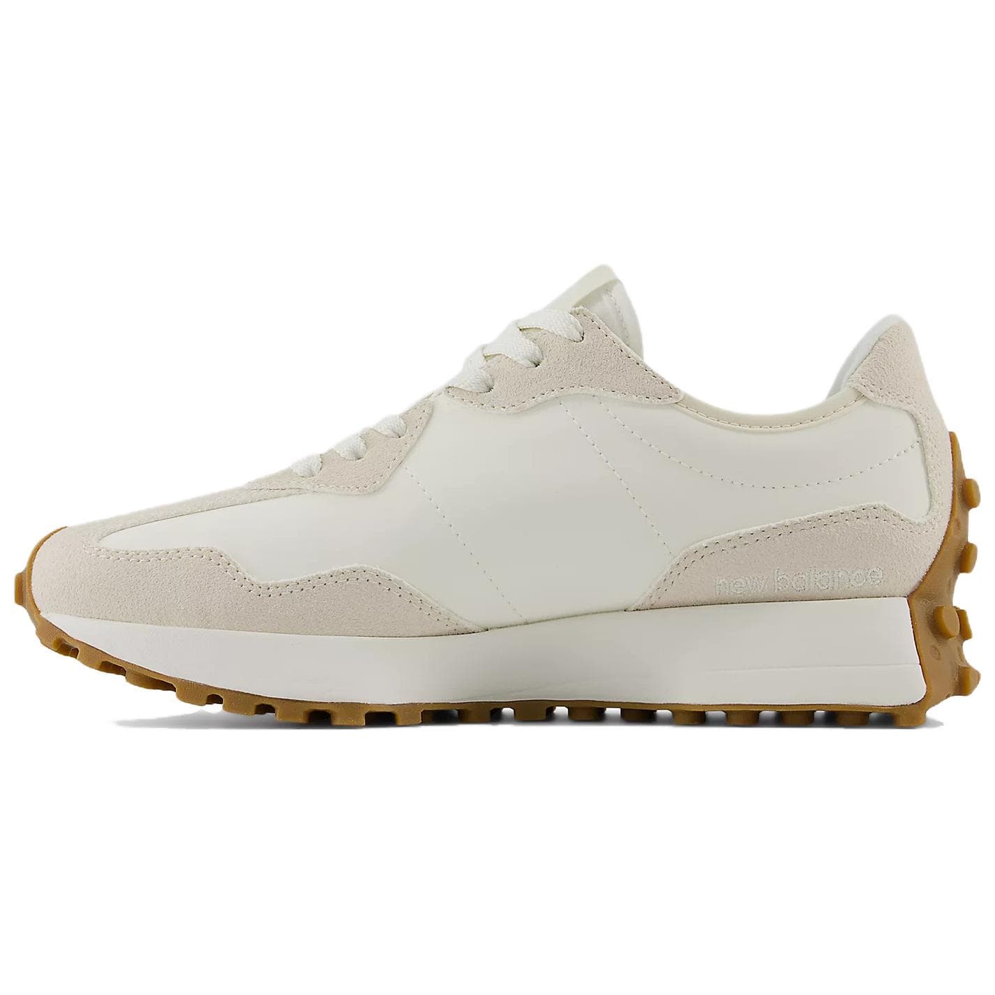 Кроссовки для бега New Balance NB 327 Low Топ Повседневные Беговые Кроссовки Женские Бежевые - изображение 2