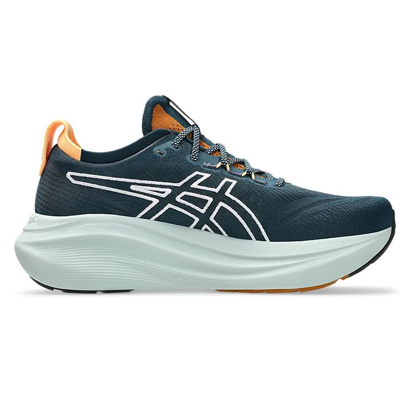 Кроссовки для бега ASICS GEL-NIMBUS 27 Blue White - изображение 2