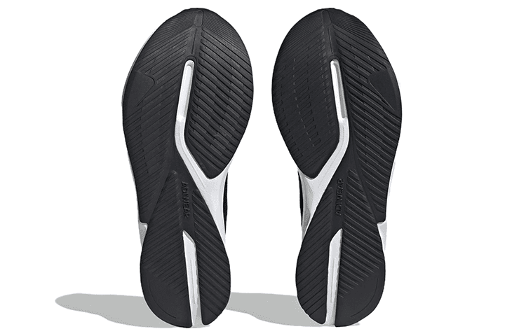 Кроссовки для бега Adidas Duramo Sl противоскользящие низкие беговые кроссовки женские черно-белые - изображение 6