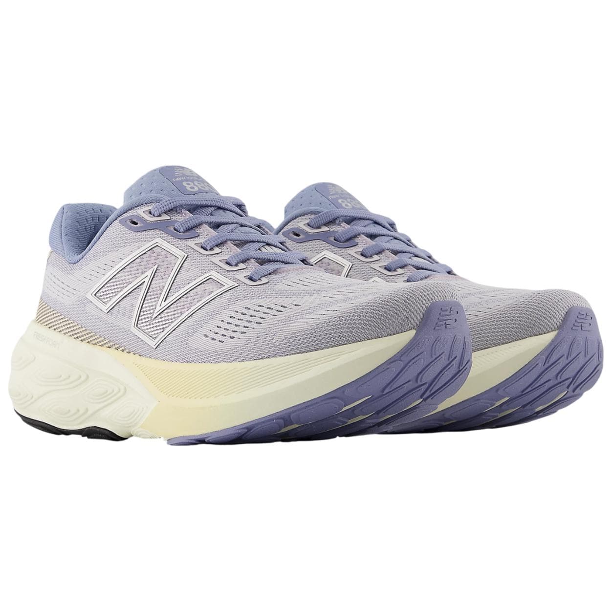 Кроссовки для бега New Balance Fresh Foam X 880 V15 Устойчивые к истиранию Низкие Повседневные Городские Беговые Кроссовки Женские Серые - изображение 4