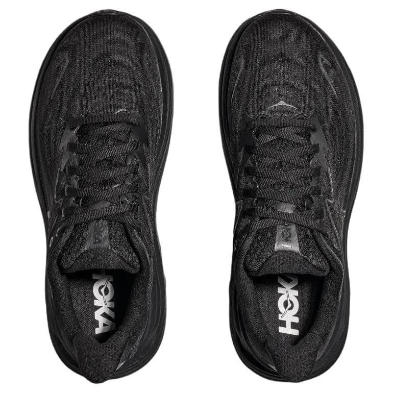 Кроссовки для бега HOKA ONE ONE Текстиль Синтетическая кожа Низкий топ Спринт Беговые кроссовки Мужской Черный - изображение 5