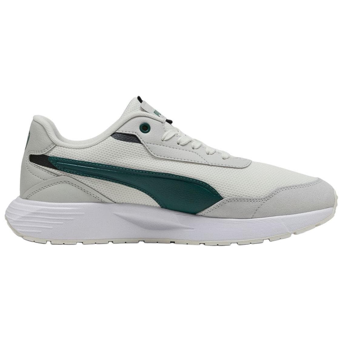 Кроссовки для бега PUMA Runtamed противоскользящие устойчивые к истиранию низкие беговые кроссовки мужские серые - изображение 2