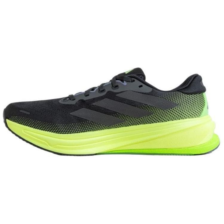 Кроссовки для бега Adidas SUPERNOVA RISE 2 M Низкий топ Повседневные беговые кроссовки Мужские Черный Зеленый - изображение 2