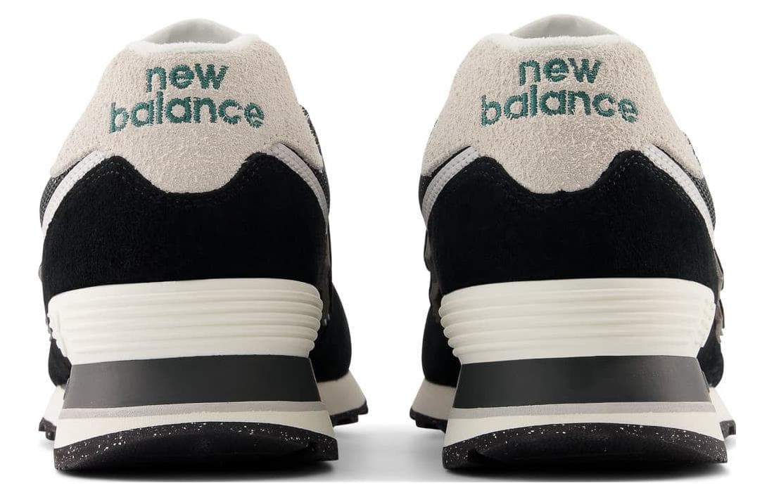 Кроссовки для бега New Balance 574 Black White - изображение 5