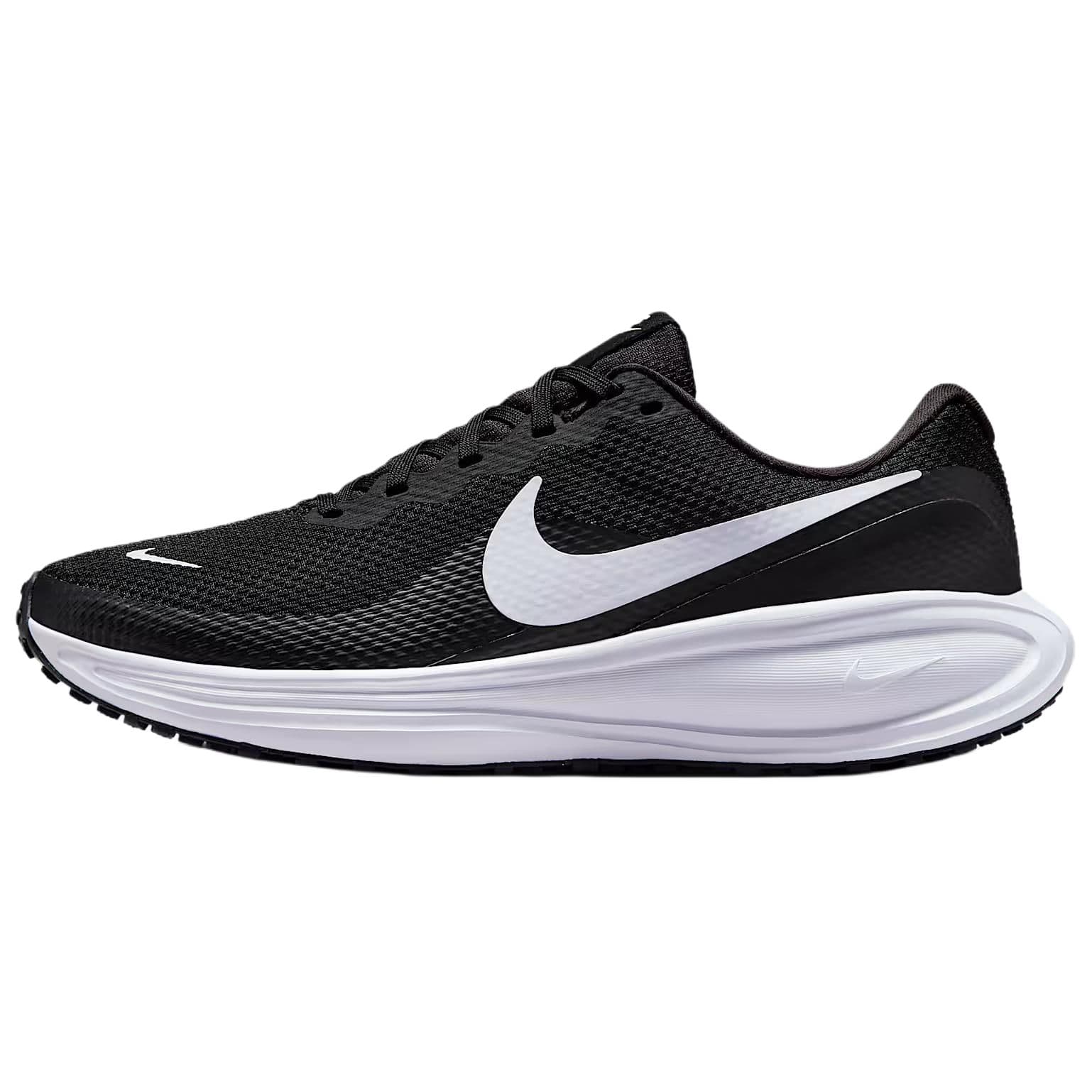 Кроссовки для бега Nike REVOLUTION 8 Сетчатая ткань Дышащий Low Топ Бег на длинные дистанции Спринт Беговые кроссовки Женские Черный - изображение 1