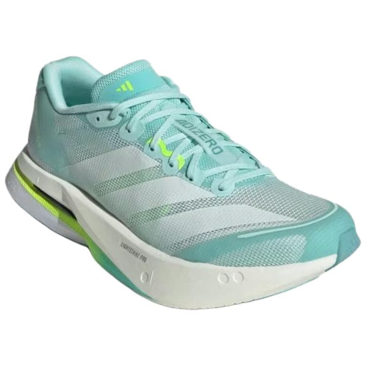 Кроссовки для бега Adidas Adizero Boston 13 Низкий Верх Повседневная Беговая Обувь для Длинных и Спринт Беговая Обувь Женская Зеленая - изображение 3