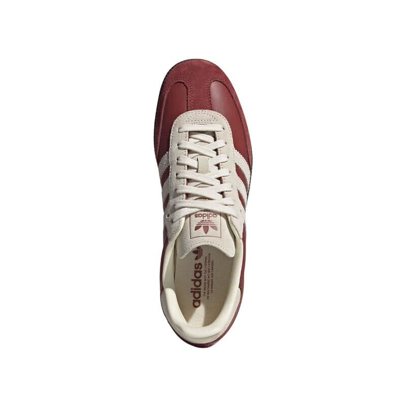 Кроссовки Adidas Originals Samba OG Low Топ Скейтборд Кроссовки Унисекс Красный - изображение 5
