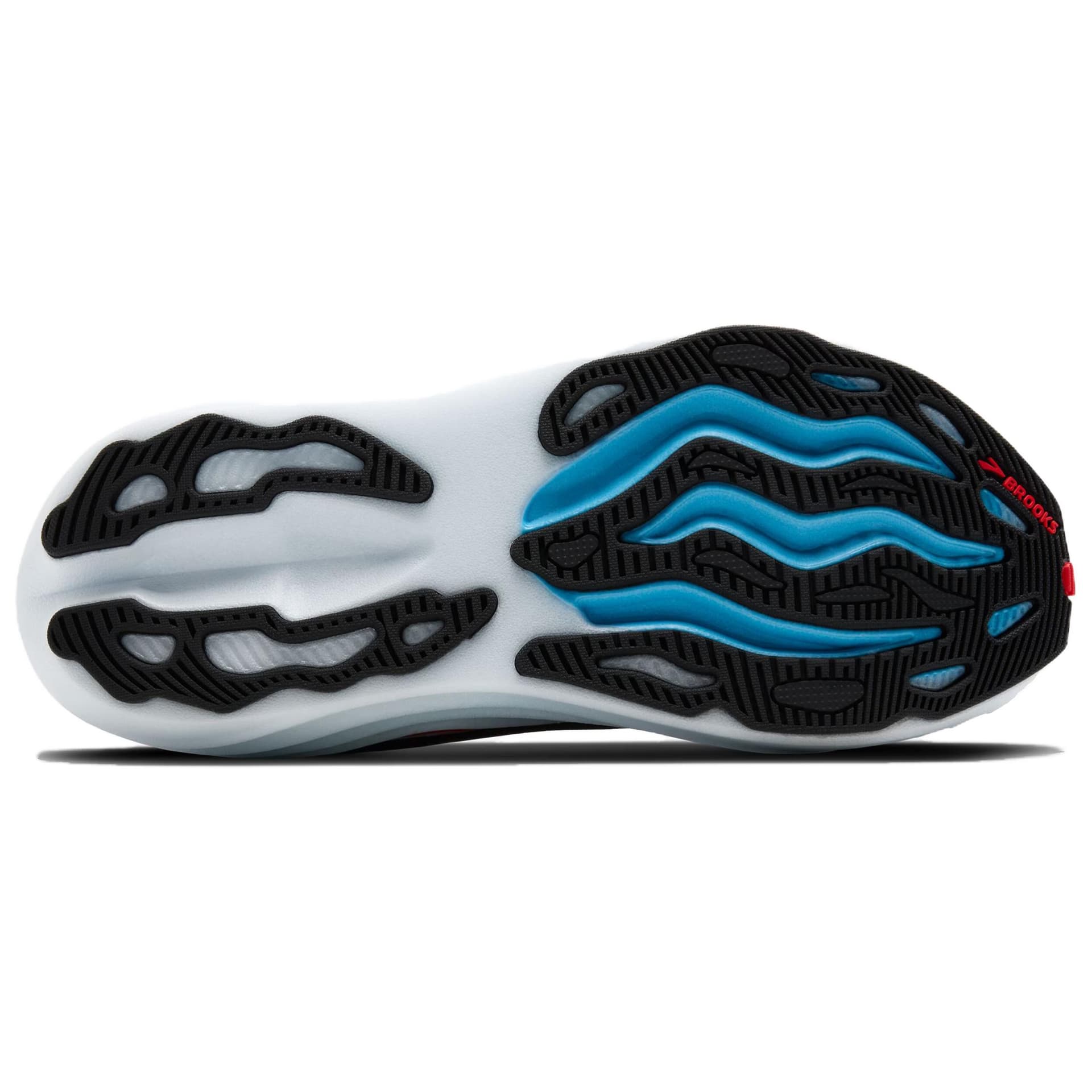 Кроссовки для бега Brooks Glycerin Max Дышащий Low Топ Повседневный Марафон Бег на длинные дистанции Обувь Мужской Черный - изображение 4
