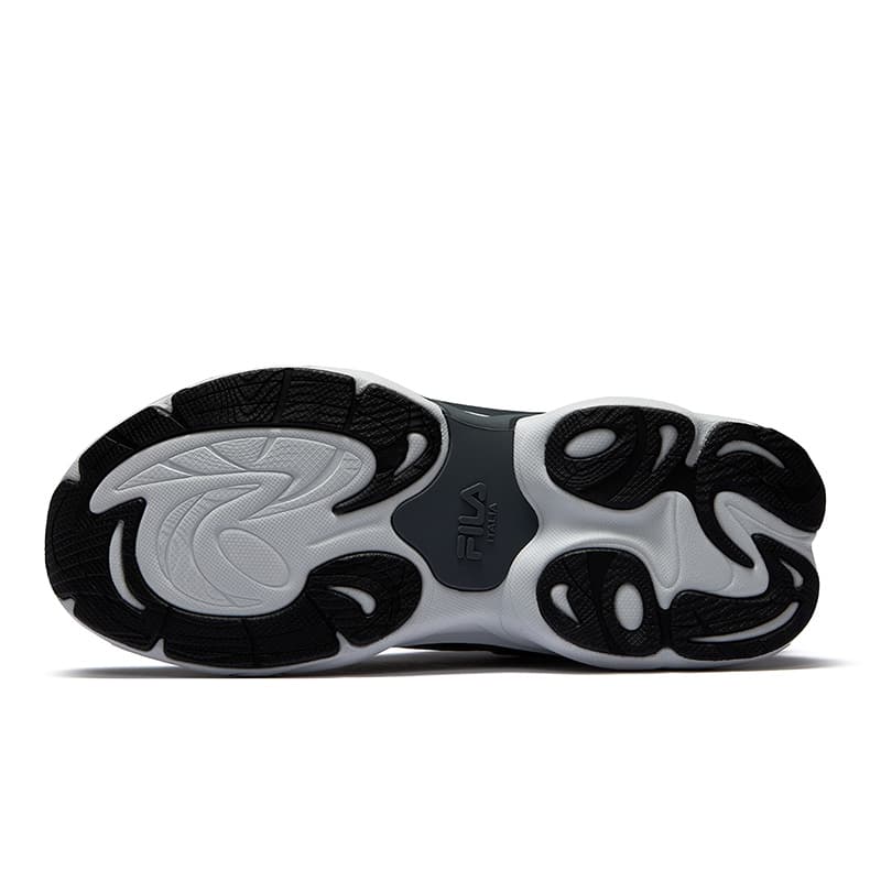 Кроссовки для бега FILA FUSION FORCE DX Текстиль Синтетическая кожа Дышащий Низкий верх Беговые кроссовки Мужской Черный Серый - изображение 5