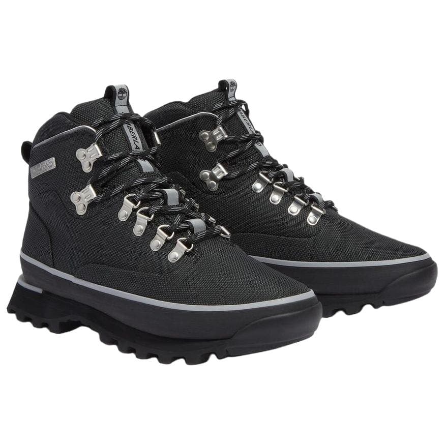 Ботинки уличные Timberland euro hiker Средней длины Аутдор Мужской Черный - изображение 3