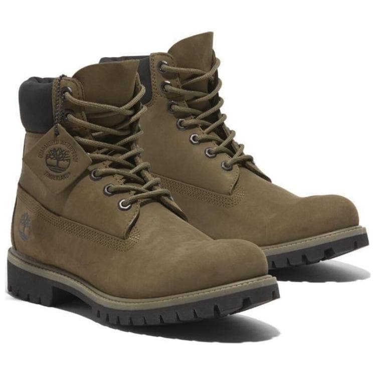 Ботинки уличные Timberland Premium Olive - изображение 4