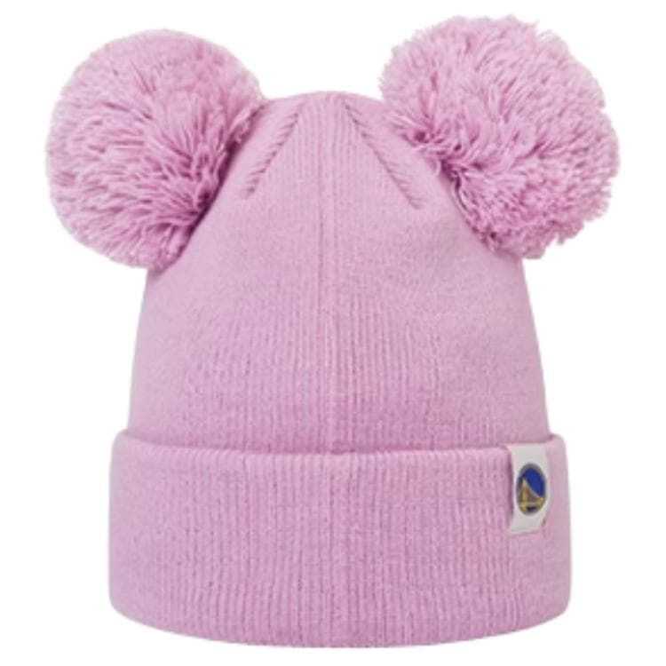 Шапка New Era Шапка-бини с узором из букв акрил детский розовый - изображение 3