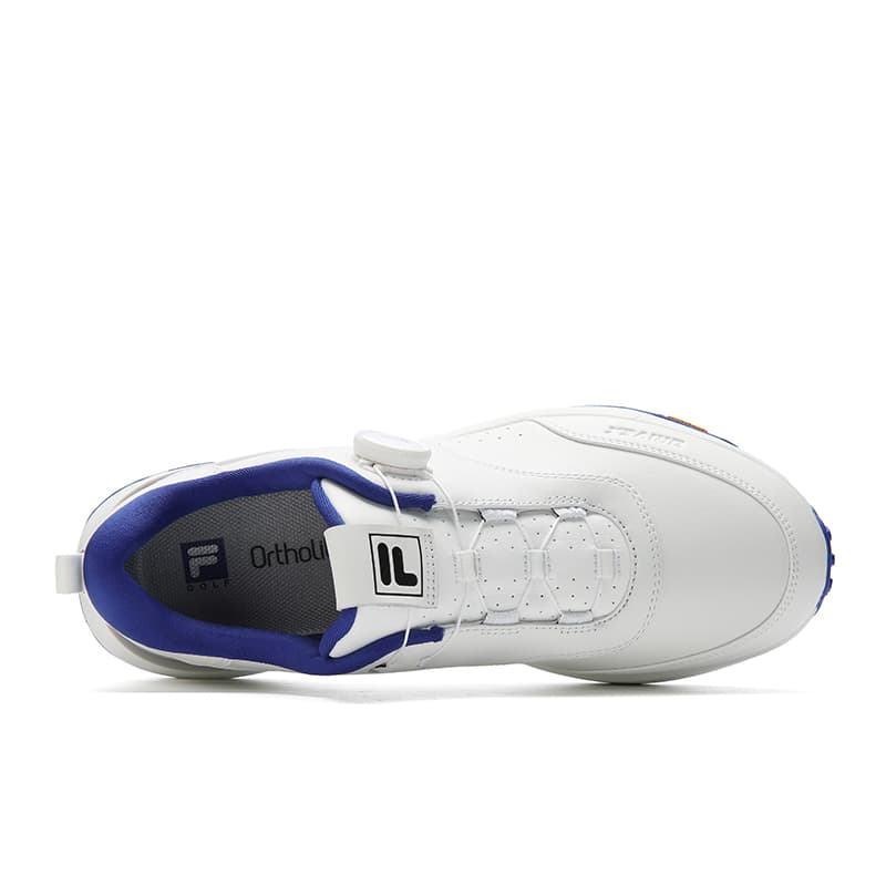 Кроссовки для гольфа FILA GF DriveX Гольф Обувь Мужская Белый Синий - изображение 4