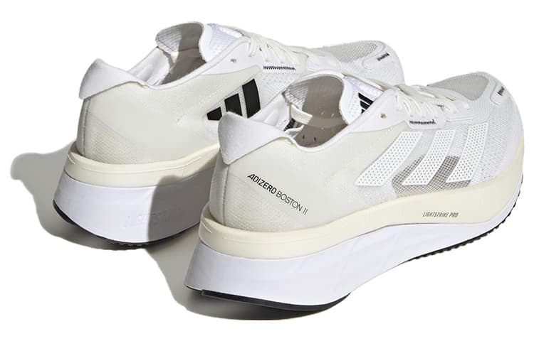 Кроссовки для бега adidas Adizero Boston 11 White Black - изображение 4