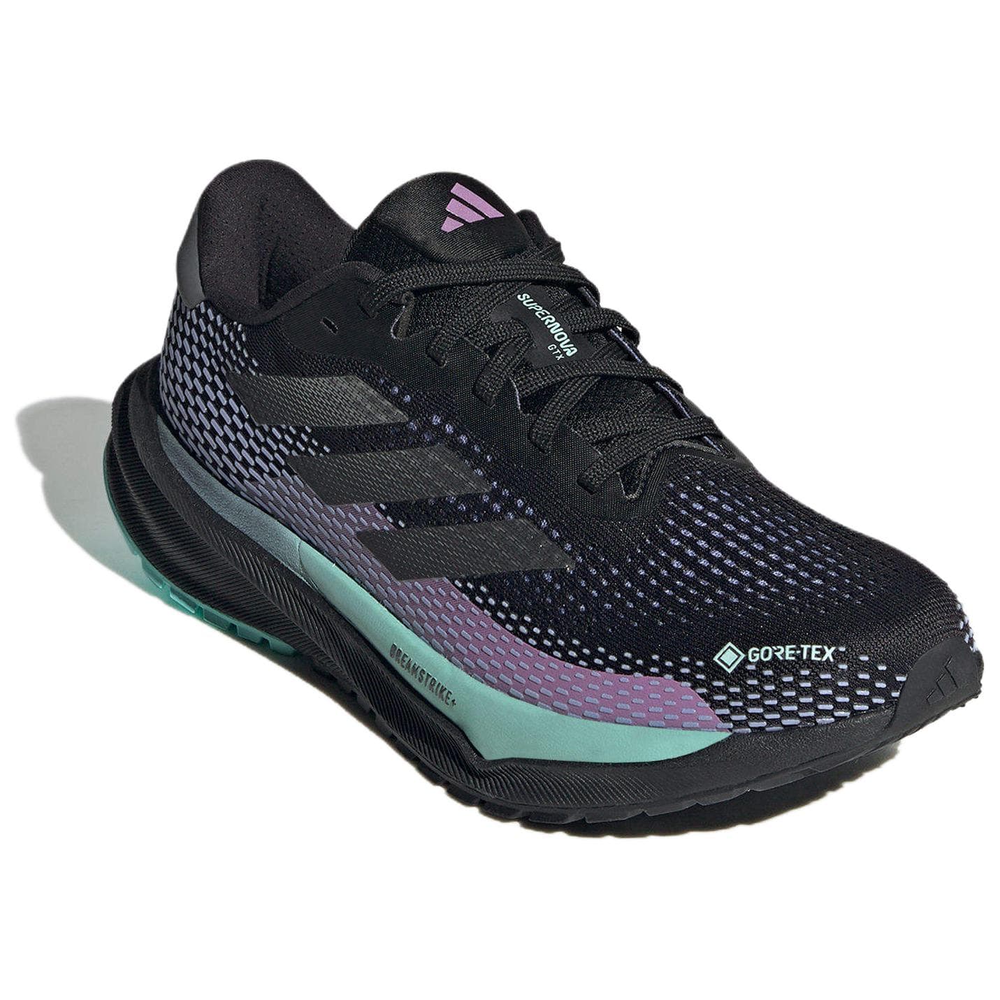 Кроссовки для бега Adidas Supernova Амортизация Износостойкие Низкие Кроссовки для Бега Женские Черные - изображение 3