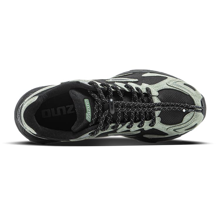 Кроссовки для бега Mizuno Racer S 2,0 Низкие кеды Повседневные Городские Коммутационные Беговые кроссовки Унисекс Лох-Несс Зеленый - изображение 3