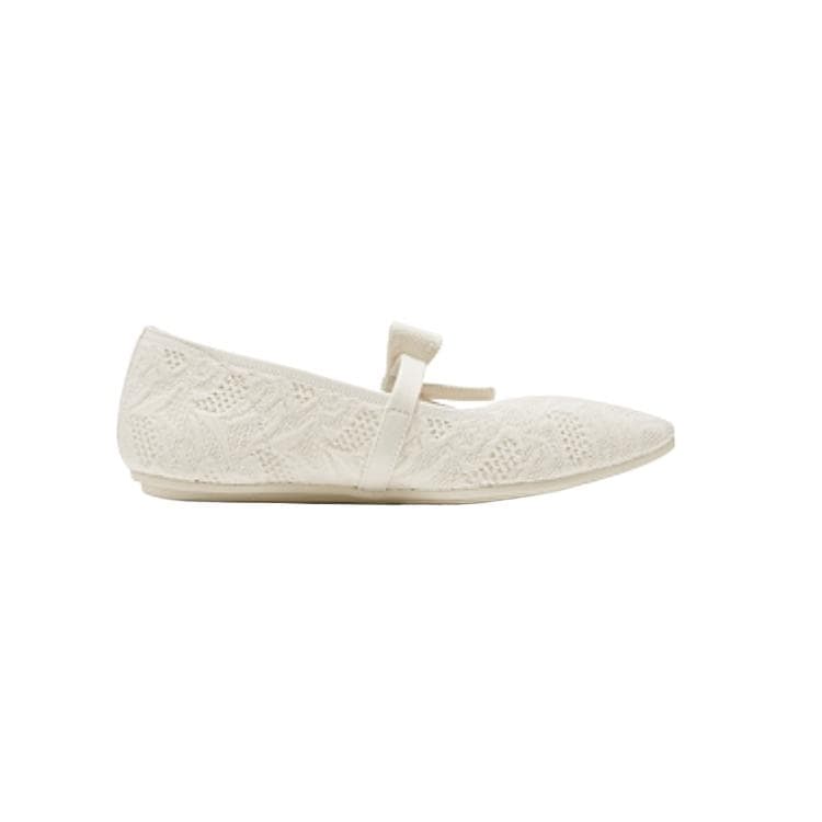 Тапочки Skechers CLEO POINT Удобная Повседневная Обувь Женская Сливочного Цвета - изображение 2
