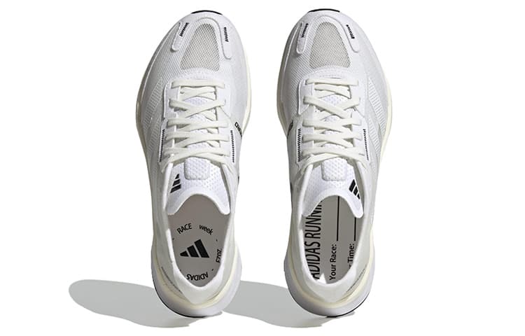 Кроссовки для бега adidas Adizero Boston 11 White Black - изображение 5