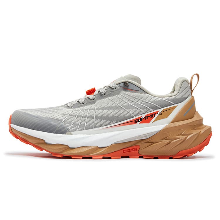 Кроссовки для бега 361° Yushan Pro Low Топ Повседневные Беговые Кроссовки Мужские Цинково-Железный Серый - изображение 1