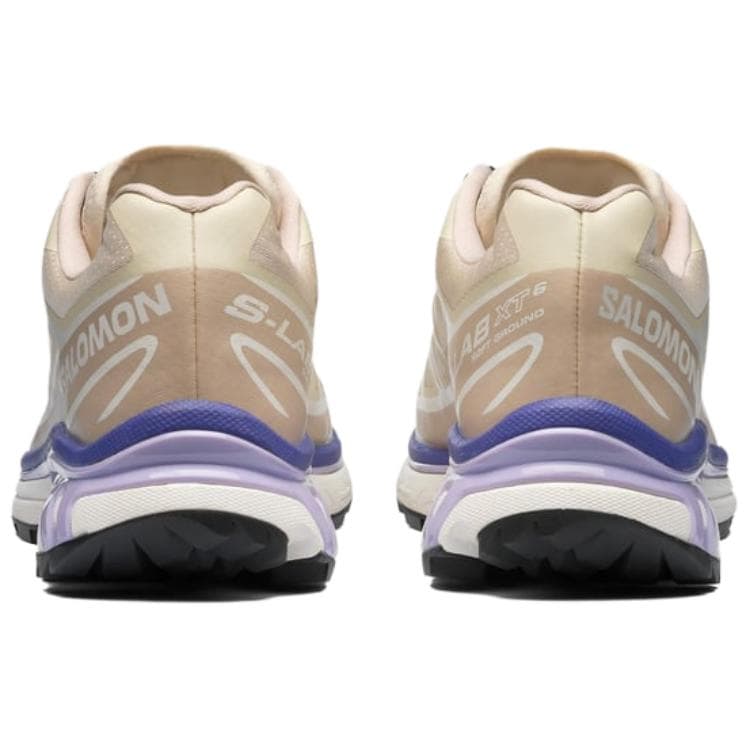 Кроссовки для бега Salomon XT-6 Beige Purple - изображение 5