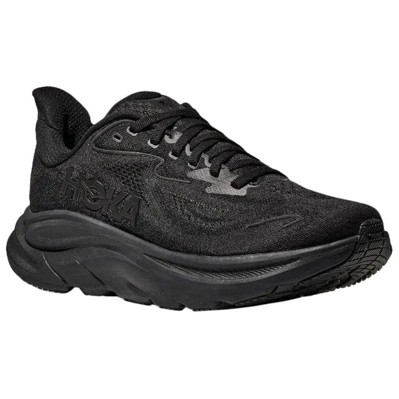 Кроссовки для бега HOKA ONE ONE Текстиль Синтетическая кожа Низкий топ Спринт Беговые кроссовки Мужской Черный - изображение 4