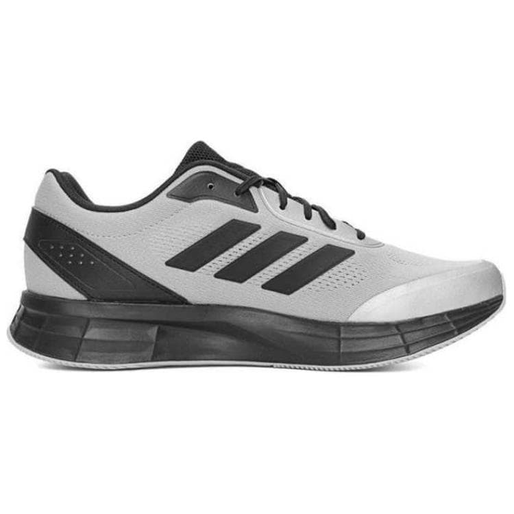 Кроссовки для бега Adidas Duramo Устойчивые к истиранию низкие повседневные беговые кроссовки унисекс серо-черные - изображение 2