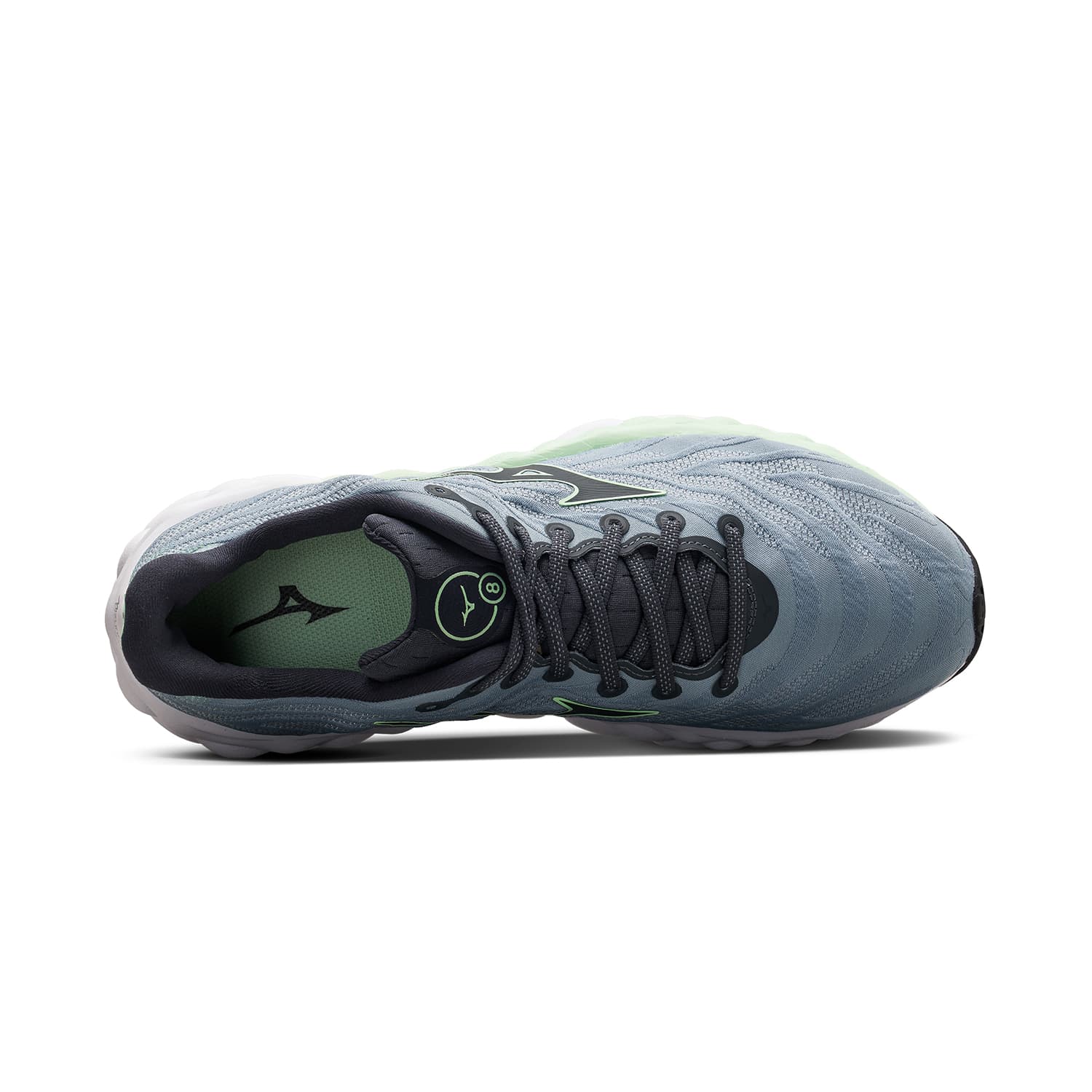Кроссовки для бега Mizuno WAVE SKY 8 Ткань Дышащий Легкий Низкий Отскок Беговые Кроссовки Мужской - изображение 3