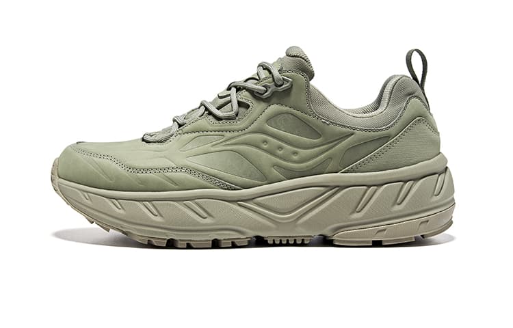 Кроссовки для бега Saucony Cyber Web Grey Green - изображение 1