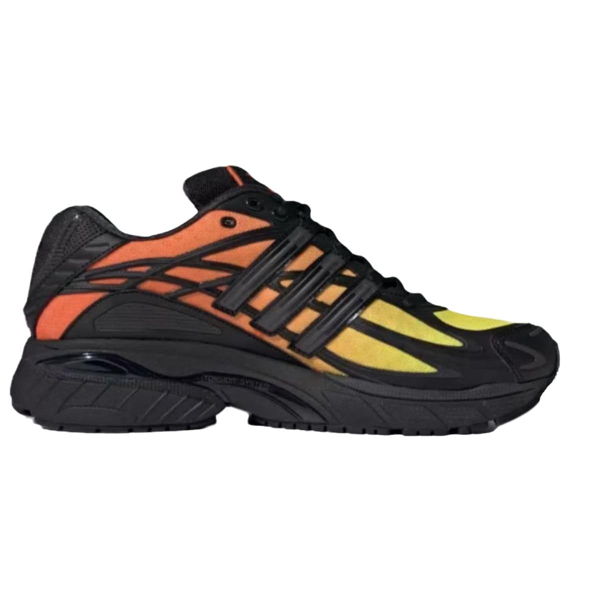 Кроссовки Adidas Originals ADISTAR CUSHION Мягкий и комфортный Дышащий Low Топ Массивные кроссовки Унисекс Оранжево-черный - изображение 2