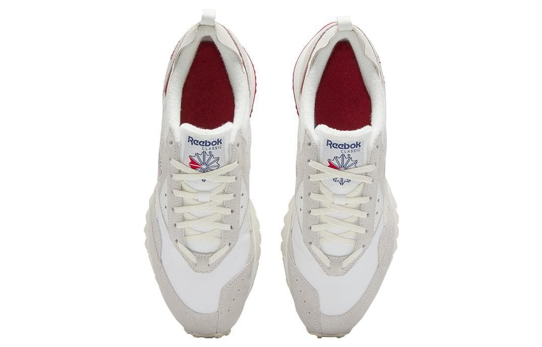 Кроссовки для бега Reebok LX2200 Off White Red — фото 4