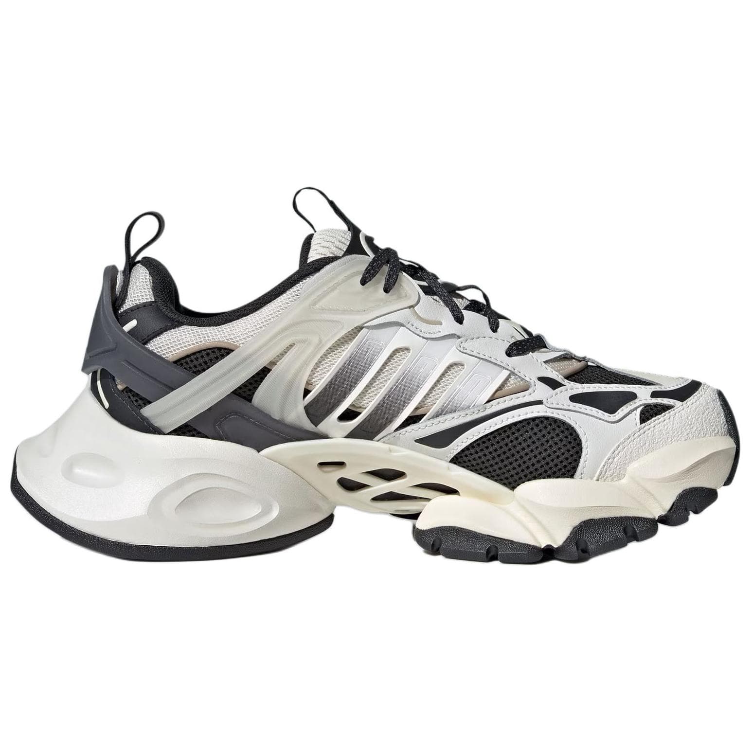 Кроссовки Adidas XLG RUNNER DELUXE массивные кроссовки унисекс белые коричневые - изображение 2