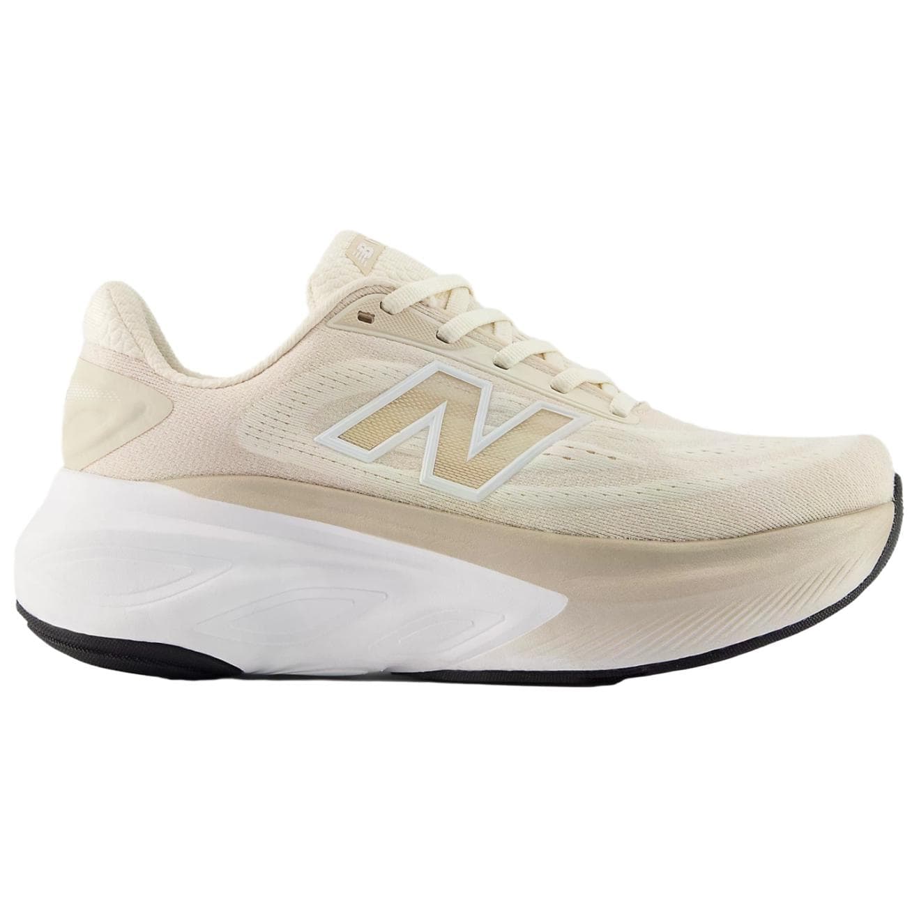 Кроссовки для бега New Balance NB Fresh Foam X More V6 Дышащая Поддерживающая Светоотражающие Беговые Кроссовки Женские Экрю - изображение 2