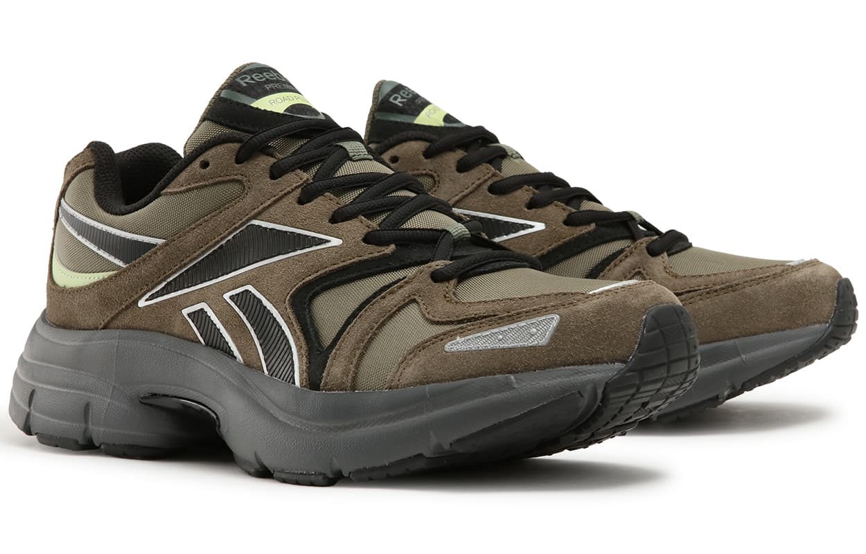 Кроссовки для бега REEBOK Premier Road Low Кроссовки для бега Унисекс Коричневые - изображение 2