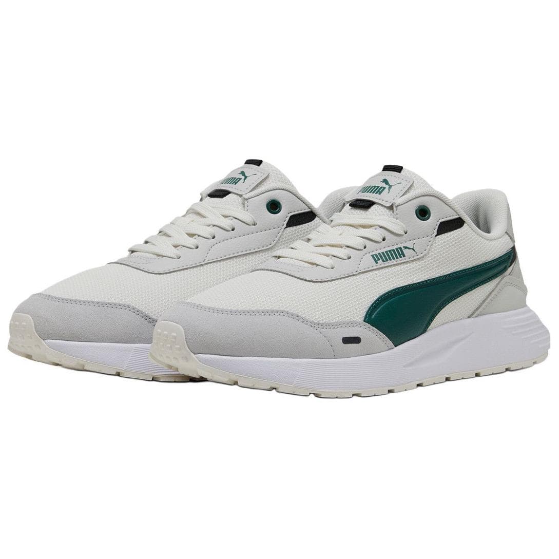 Кроссовки для бега PUMA Runtamed противоскользящие устойчивые к истиранию низкие беговые кроссовки мужские серые - изображение 3