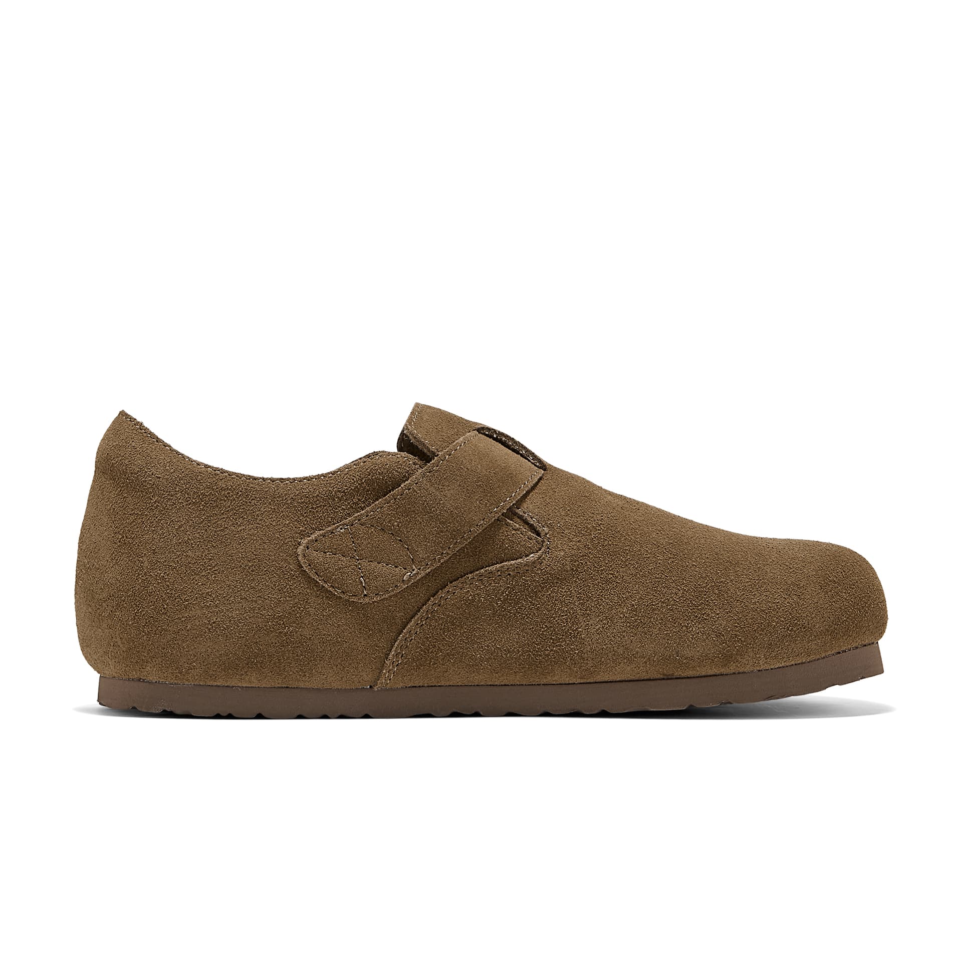 Тапочки Skechers Birkenstock Стиль Обувь 2025 Осенне-Зимняя Кожа Повседневная Обувь Женская Каштановый - изображение 2