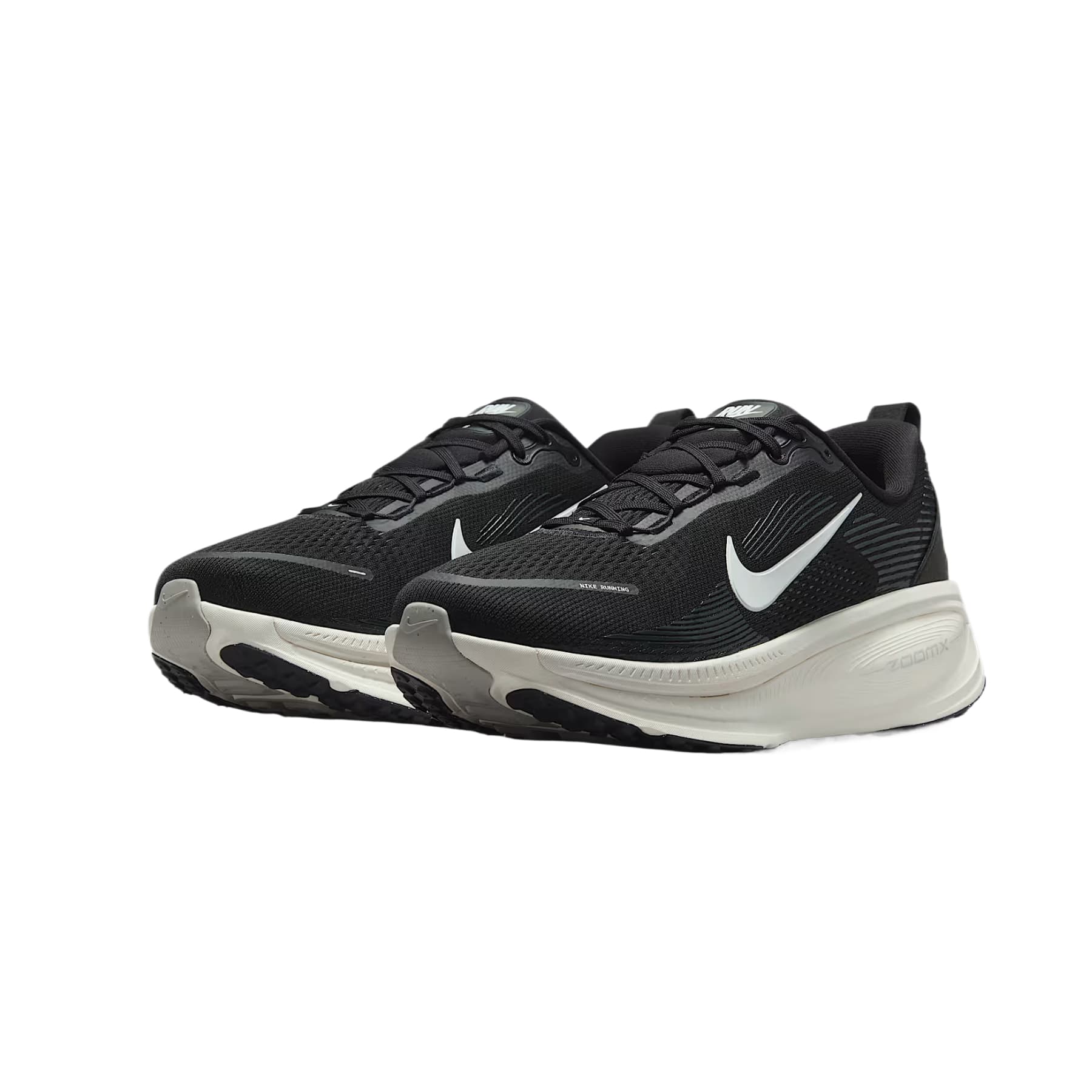 Кроссовки для бега NIKE Vomero 18 Сетчатая ткань Дышащий Low Топ Спринт Беговые кроссовки Мужской Черный — фото 3