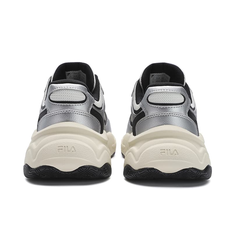 Кроссовки FILA MARS 4 tom sachs X NikeCraft Общего назначения Устойчивые к истиранию Низкие кеды Мужские Серебристо-белые - изображение 4
