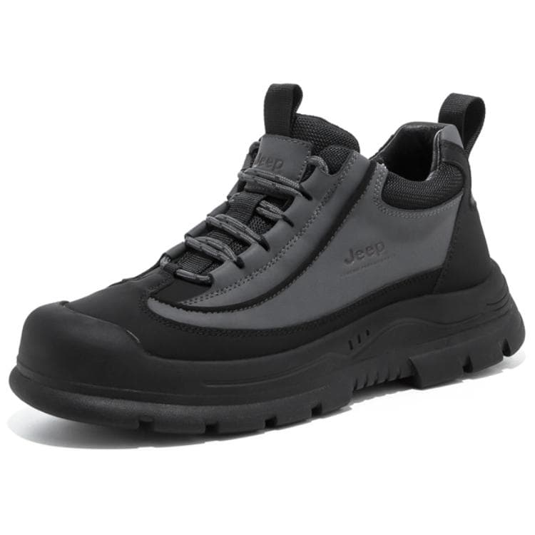 Ботинки уличные Jeep Outdoor Boots Grey Black - изображение 2