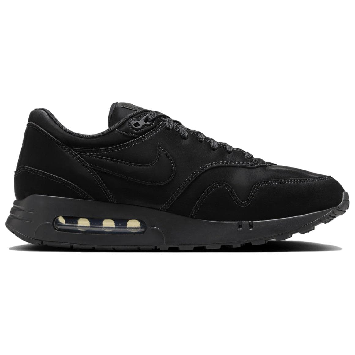 Кроссовки для бега Nike Air MAX 1 Low Беговые кроссовки Унисекс Черные - изображение 2