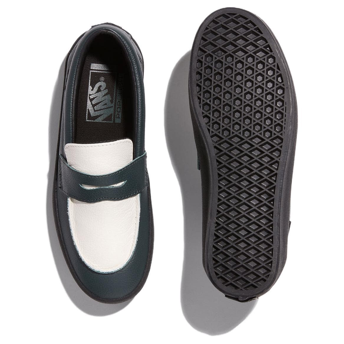 Лоферы Vans Loafer Лоферы Унисекс Черный Белый - изображение 4